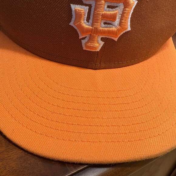 New Era San Francisco Giants Spring Color Two-Tone 9FIFTY Snapback Hat - Brown - Picture 8 of 10